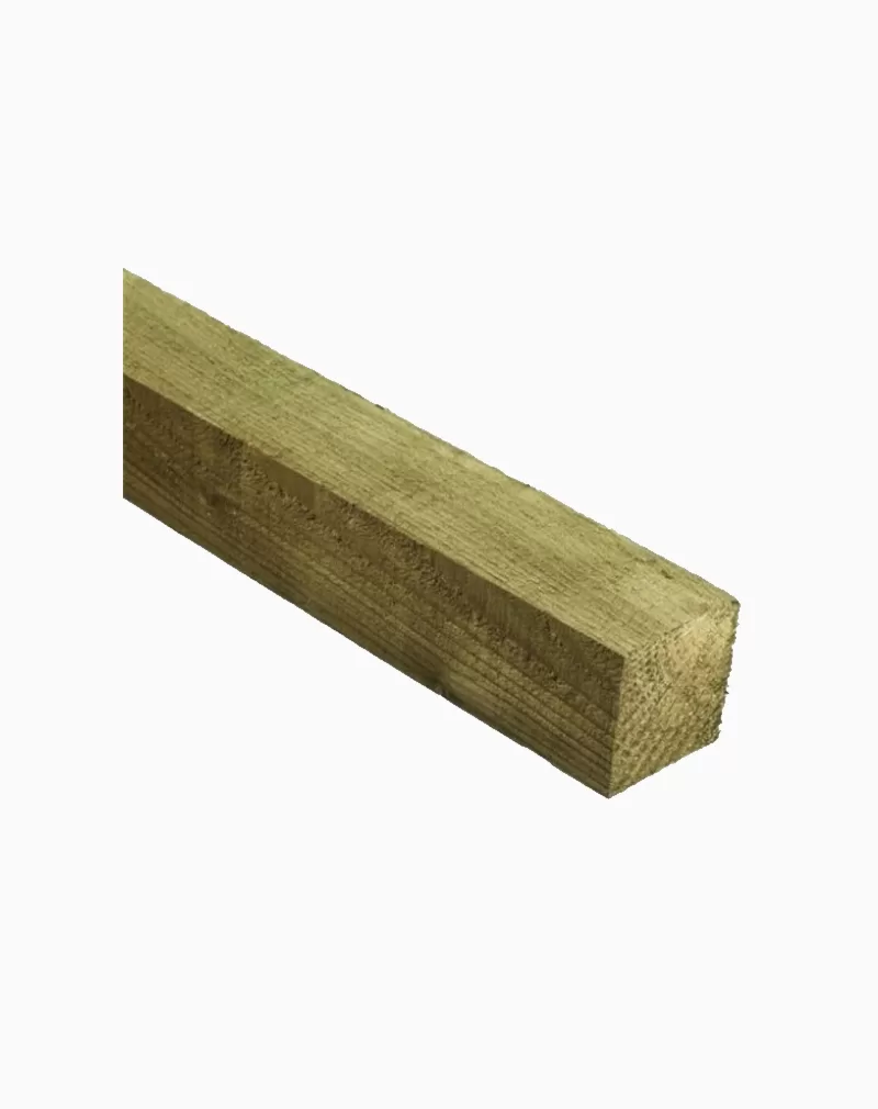 2"X2" (50X50) TIMBER POST | Conwy Fencing And Timber Merchants Ltd