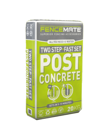 RAPID SET POST CONCRETE
