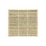 SLATTED FENCE PANEL