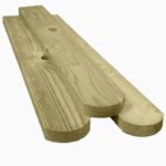 100X22 ROUND TOP PALES