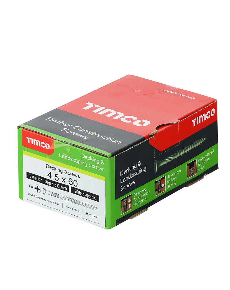 200deckingscrews 200 Decking Screws 4.5 x 60 - Image 1
