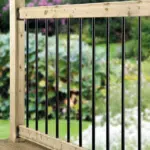 Deck Balustrade Kit 1.8m – Timber Rails & Aluminium Spindles | Iron Deck